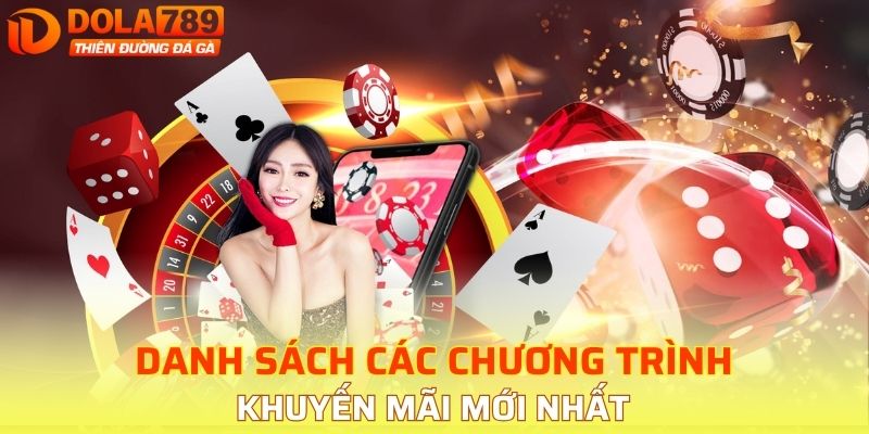 List các khuyến mãi mới nhất